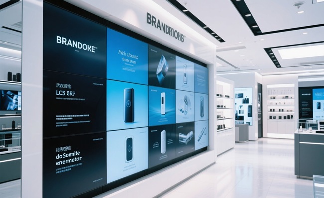 手機品牌店液晶拼接屏老化測試.jpg